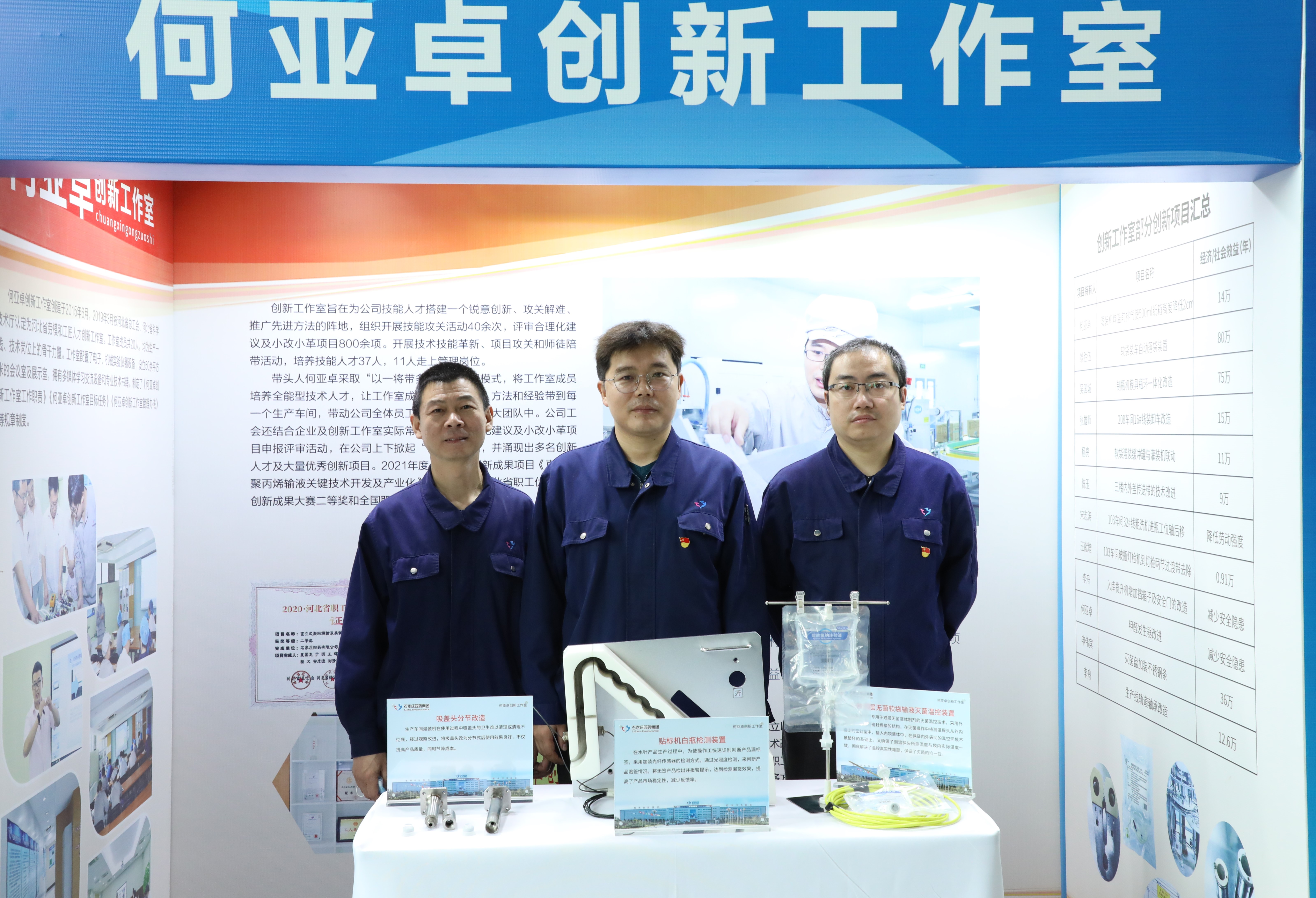贝塔诺体育何亚卓创新工作室在全市展示创新成果